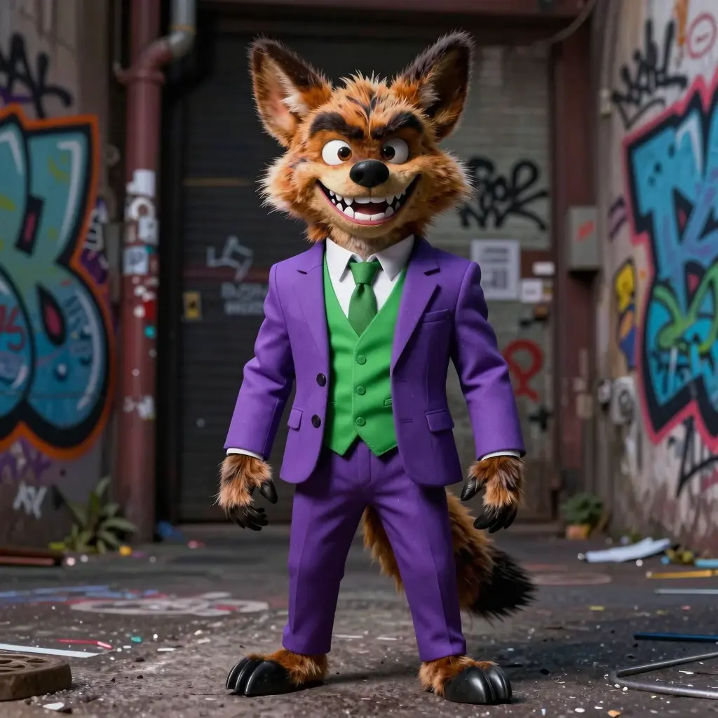 joker meme furry art