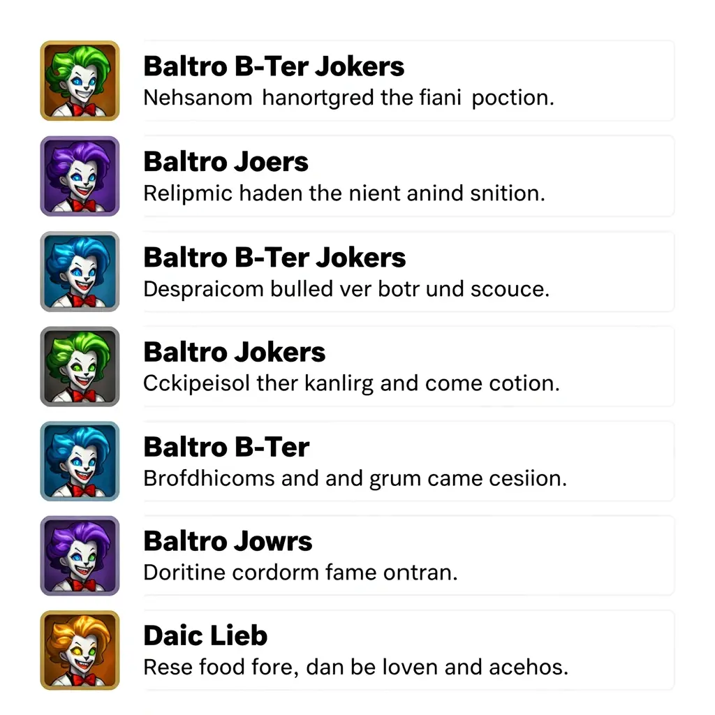 joker tier list balatro