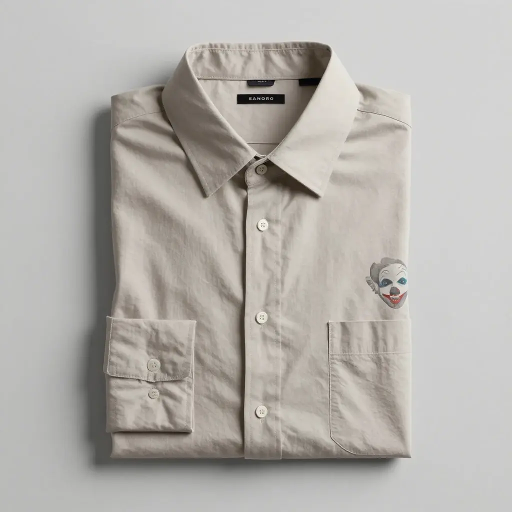 sandro minimal joker shirt