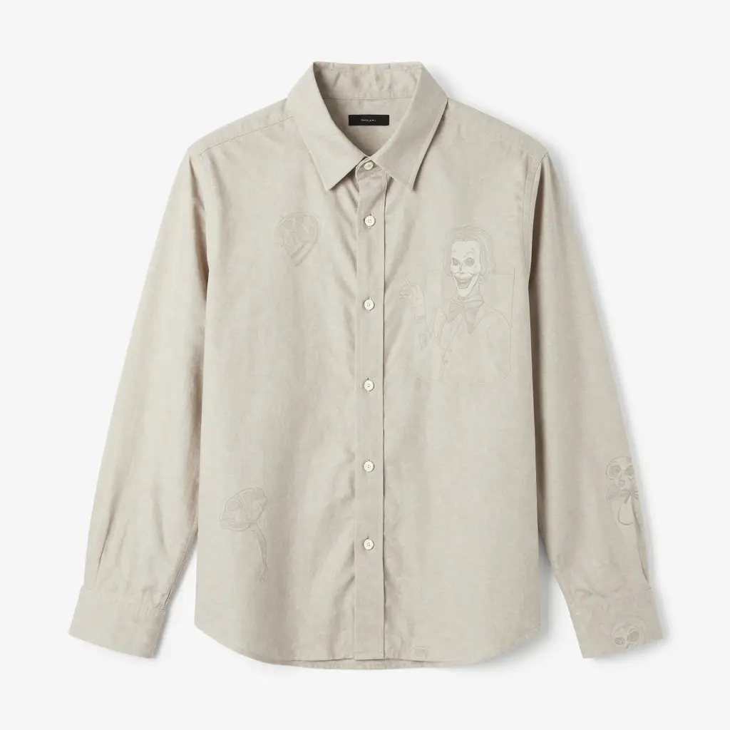 sandro minimal joker shirt