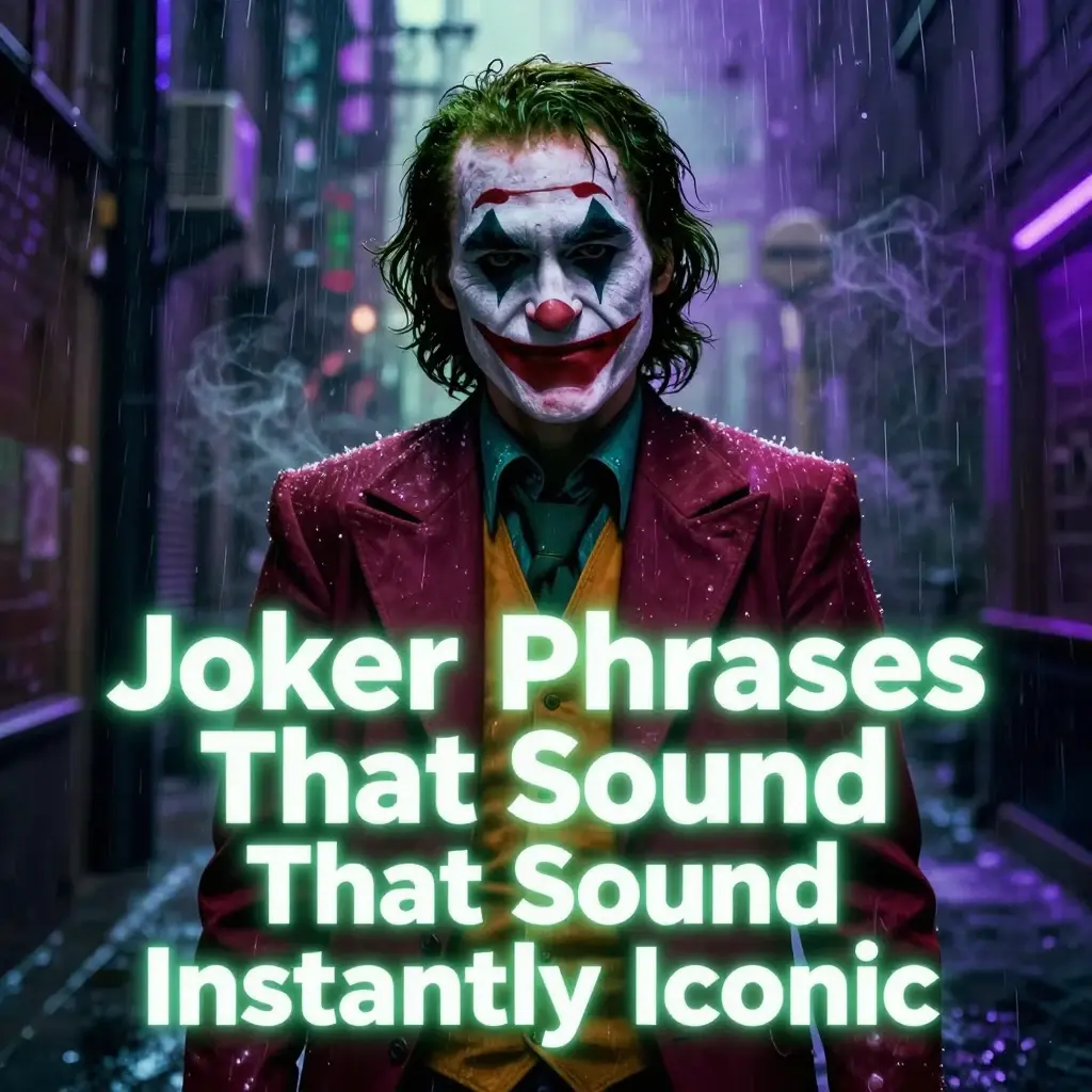 joker phrases