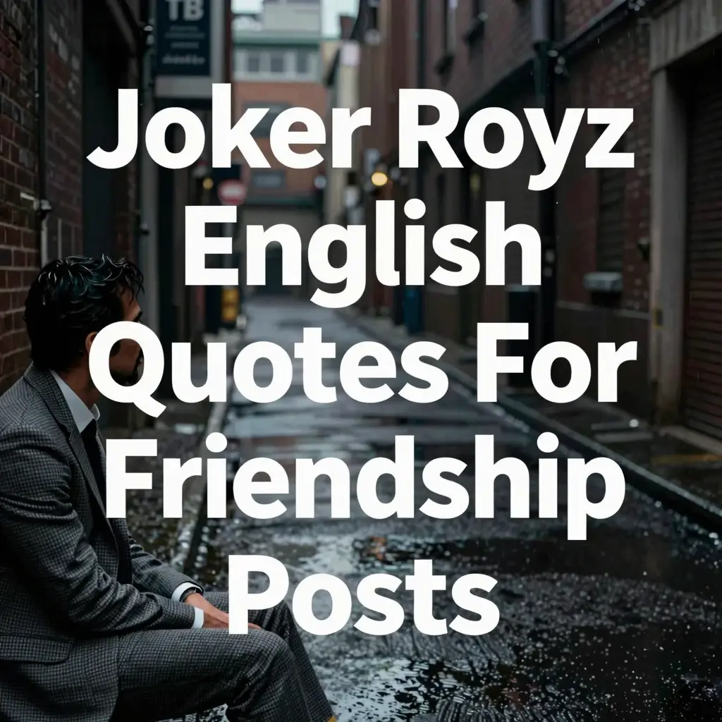joker royz english