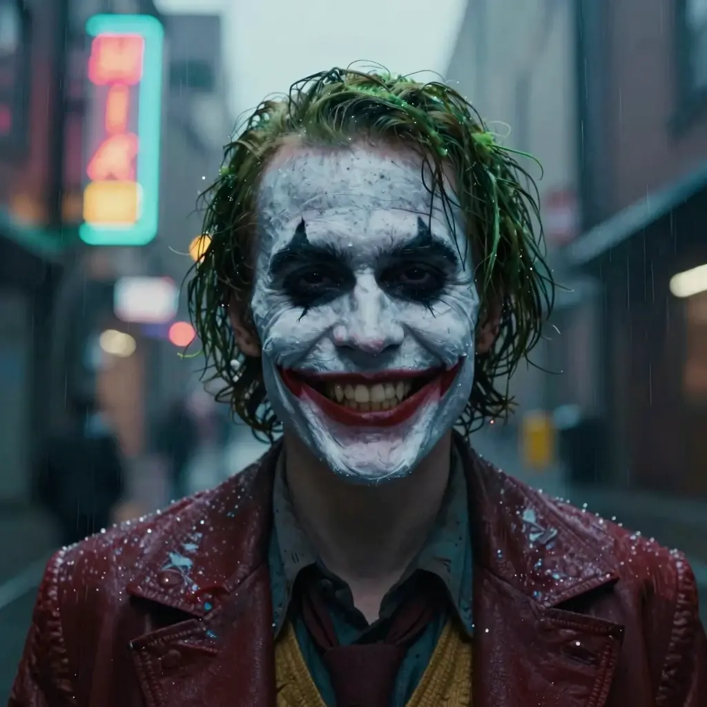 joker smiling
