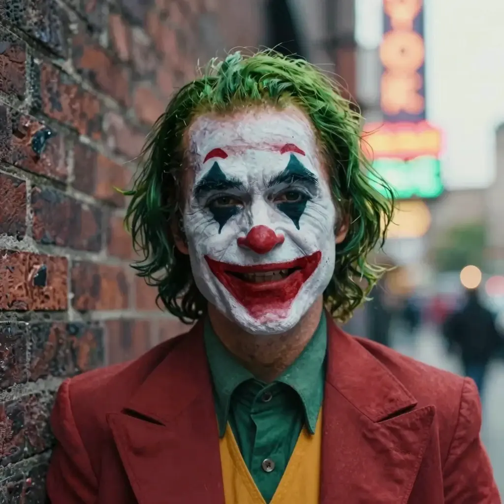 joker smiling
