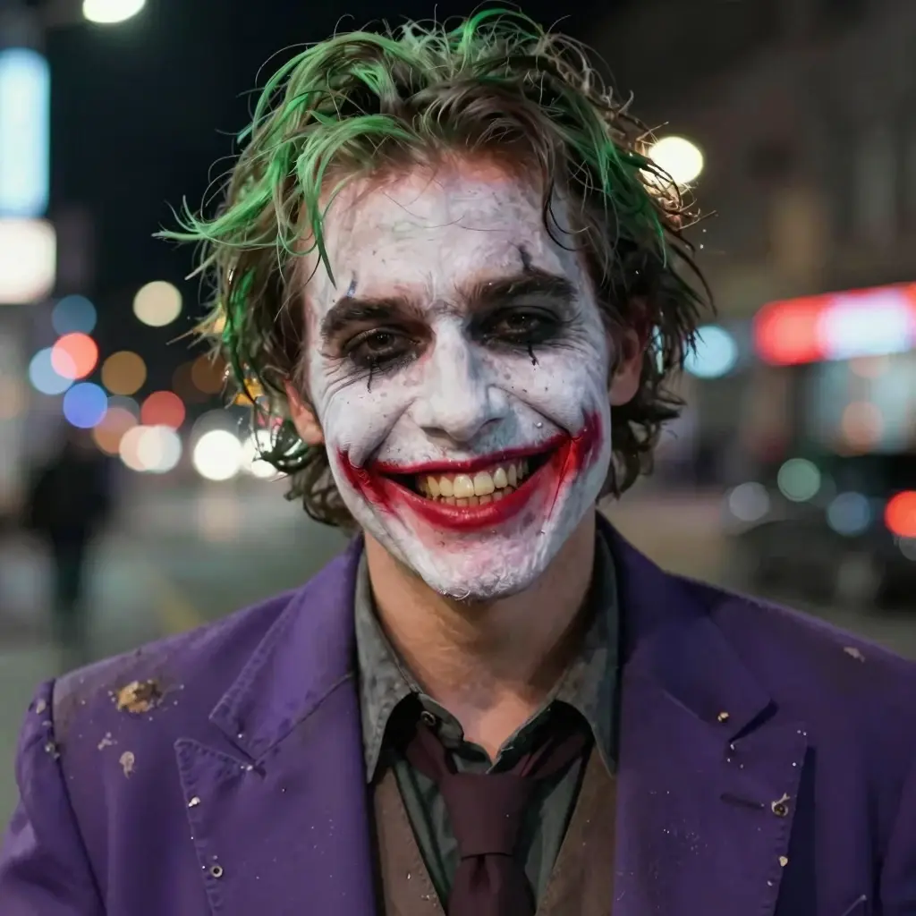 joker smiling