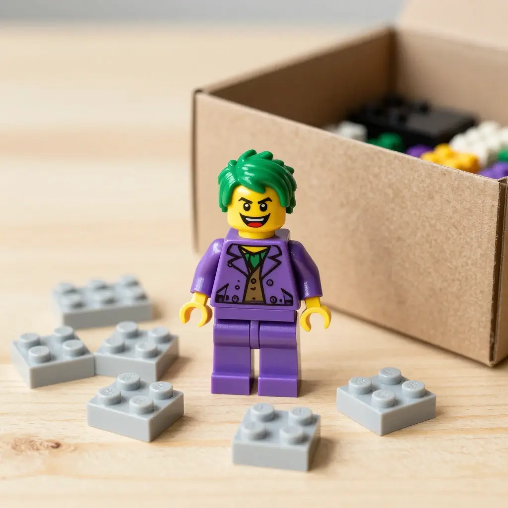 lego joker minifigure