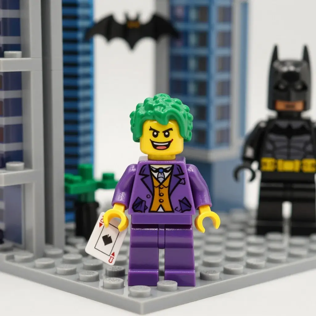 lego joker minifigure